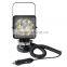 waterproof ip68 led work light magnetic base led work light