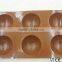 High Quality Ball Shape Silicone Cake Mould Muffin Cup Soap Mould Chocolate Mould Baking Tray