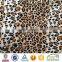 silk screen printed velboa(classic car leopard print fabric)