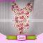 Latest fashion girls one piece floral leotards gymnastic wear for children dance training leotard