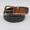 braiding leisure belt fashion design wide elastic belts knitted belts hot selling products