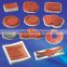Silicone plate for hot stamping