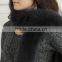 Hot selling popular real fur scarf for ladies
