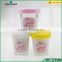 High quality 150ml square empty glass pudding jar for sale