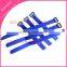 blue durable heavy duty Hook and loop cable wire strap