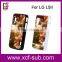 2D blank sublimation cases for LG L5II , hard plastic case, removable back shell, black and white colors