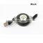 1 Year Warranty Logo Custom Retractable USB Cable