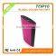 high conversion efficiency credit card power bank 8000mAh portable