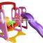 Funny Plastic Kids Swing And Slide Set