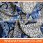 white and blue ceramics printing beach shorts fabric