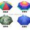 Hot selling Foldable Headwear Sun Umbrella Fishing Hiking Beach Camping Headwear Cap /Head Hats/ Outdoor Sport Umbrella Hat Cap