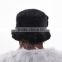 Black mink fur hat/fashion fur hat for women/winter fur hat KZ160064
