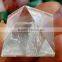 High Quality Natural Reiki Gemstone Vastu Pyramid Meditation Clear Crystal Pyramid