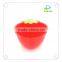 good sell high quality plastic stroage Cheap fruit shape container plastic Filter bucket