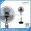 16 inch 3 speed round base ac dc stand fan