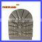 China factory embossed rubber men heels