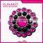 Fashion Style Shinny Rhinestone Garment Accessories Button Earrings