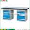 China TJG Basic Configuration Wearable Desktop Metal Steel Workbench With A Drawer