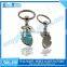Customized enamel logo bicycle brand keychain