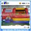 2016 Sunjoy good quality beautiful Commercial red Inflatable Combo for sales in amusement park