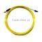 Yellow Color OM1 Fiber Optic Patch Cord With FC/LC Simplex Connector