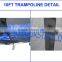 10 foot exercise trampoline with enclosure