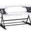 Preassembled Height Adjustable Desk Sit / Stand Elevating Desktop - White