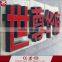Factory Direct Sale Stainless Steel Signage Led Frontlit Letter Led Shop Signs