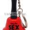 mini hand bell with keyring as promotion gifts