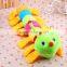 Colorful Inchworm Soft Lovely Caterpillar Pillow Plush Developmental Baby Toy