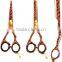 LEFT6'' Professional Hairdressing Barber Hair Cutting Thinning Razor Scissor set