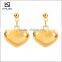 wholesale fashion love shape gold plated jewelry set from china