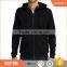 Custom plain cotton man zipper-up hoodies/sweatshirt