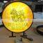 Vacuum forming wall mounted led signage display advertising