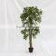cheap decorative artificial ficus wooden tree house