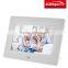 Wedding photos display use 7" inch led digital photo frame with ce & rohs approved