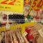 supermarket displaying pop sign holder for hang