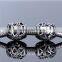 T022A Antique Silver Hollow Love Hearts Floating Charm