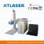 fiber laser marking machine for sale with black and white on stainless steel