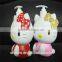 Cute hello kitty plastic soap dispenser bottle bath wash bottle for garden