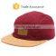 100 Cotton 5 Panel Hat Custom with Your Own Logo