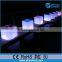 2016 creative new products modern high top liquid bar table,interactive art liquid cube table