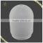 Machine pressed embossed round ball glass lampshades