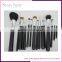 16pcs black makeup Brush Set