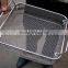 Stainless steel wire basket Fry basket /cleaning Metal Baskets/drying wire basket /rack /medical instrument cleaning baskets