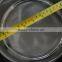 YS Stainless Steel Double Fine Mesh Sieve Set 20Cm Diameter with Lid & Catchpan