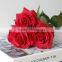 High Quality rose Flower Artificial silk flower Real Touch fragrance PU Factory wholesale