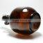 64 oz amber beer glass growler bottle with flip top cap