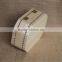 Natural transparent wooden diamond display box