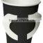 4oz with handle disposable black paper drinking & coffee cup supplier